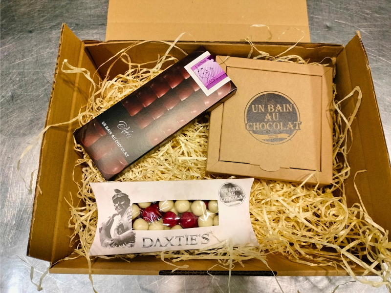 Coffret Chocolat: Tablette, Daxties et Bonbon