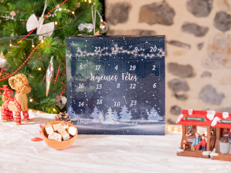 Calendrier de l'Avent Nougats Artisanaux