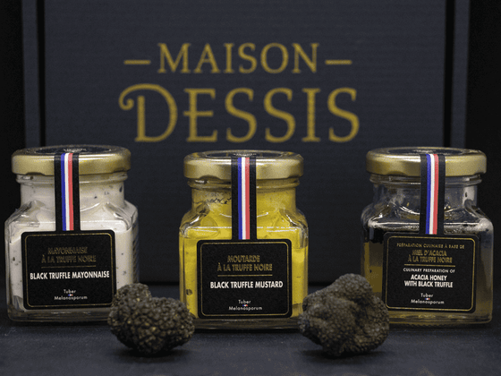 Coffret Trio Truffes : Mayonnaise, Moutarde et Miel