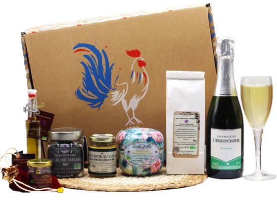 Coffret Raffiné Champgne Brut et Safran