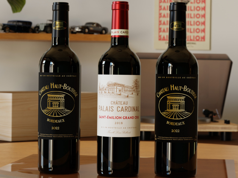 Vins de Bordeaux - Coffret cadeau - 3 bouteilles