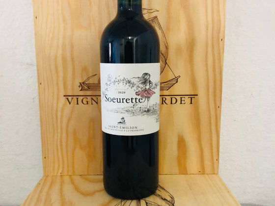 1 bouteille Sœurette Saint-Emilion 75CL