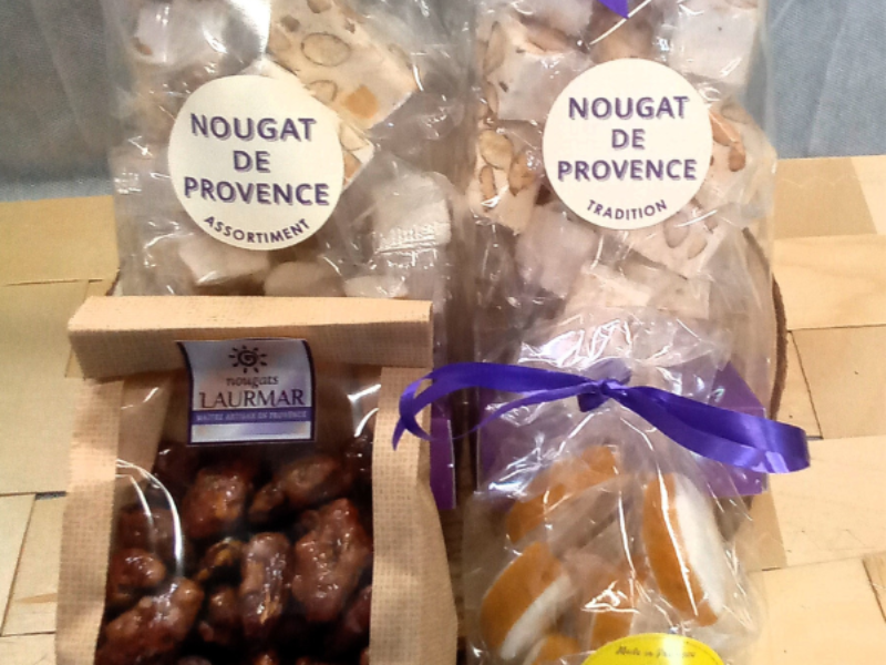 Coffret Nougat artisanal et Calissons de Provence