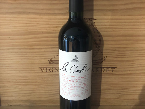 1 bouteille La Causette Saint-Emilion 75CL