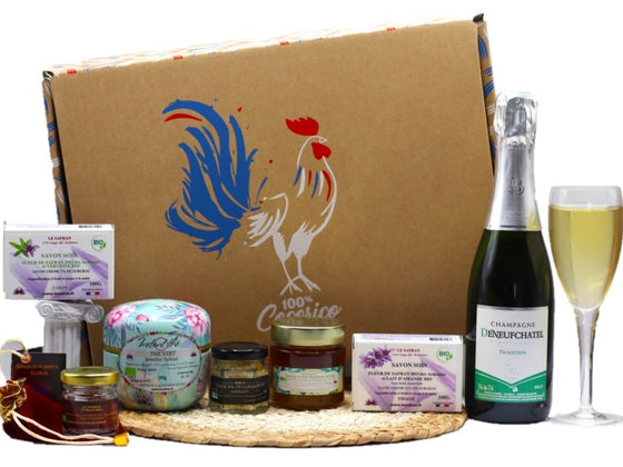 Coffret Champagne et Safran