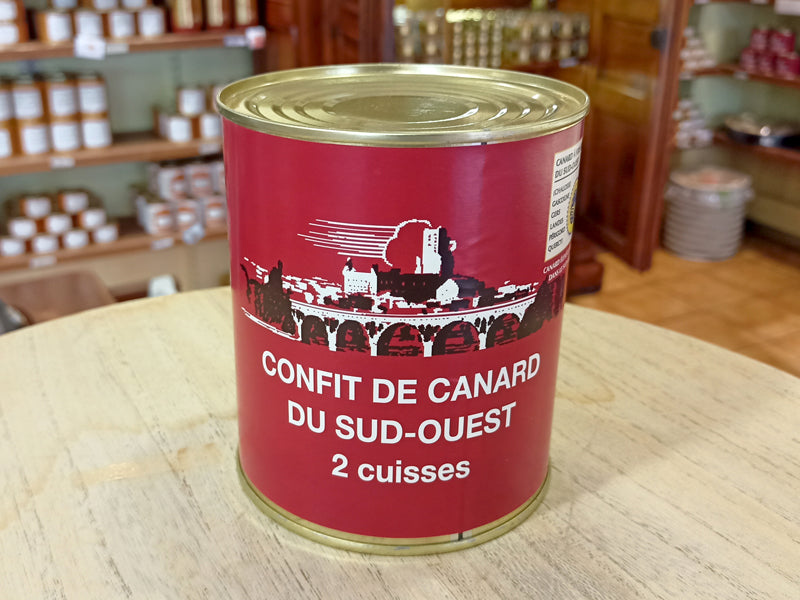 Coffret Plaisirs Tarnais : Foie Gras, Cuisses Confites, Cassoulet et 3 entrées d'Albi