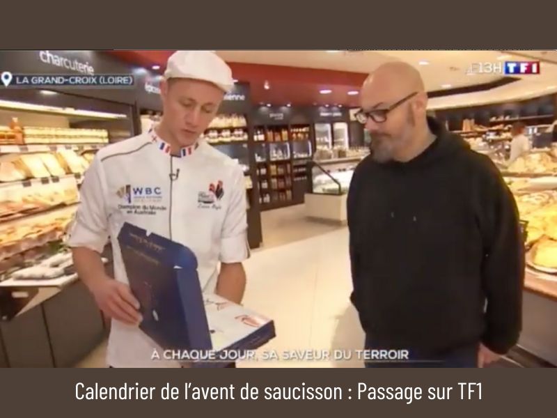 Livraison Calendrier de l'avent - Mini saucissonse à Villeurbanne Boucherie  Dufour - Ollca