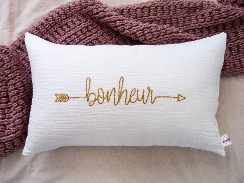 Housse de coussin Seventies Terracotta - Bonheur du Jour