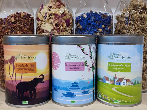 Aux pays des saveurs, infusions bio