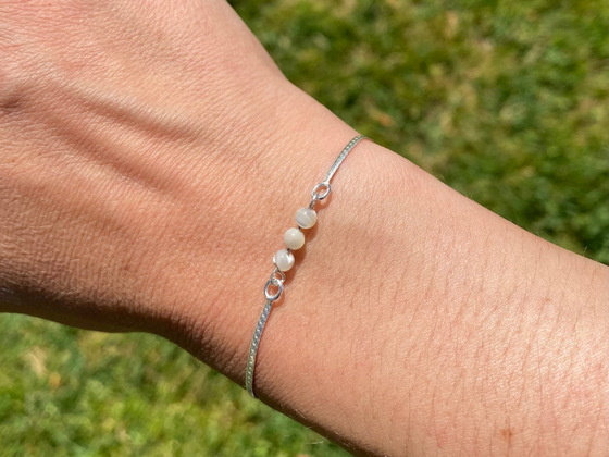 Bracelet Pépita en argent 925